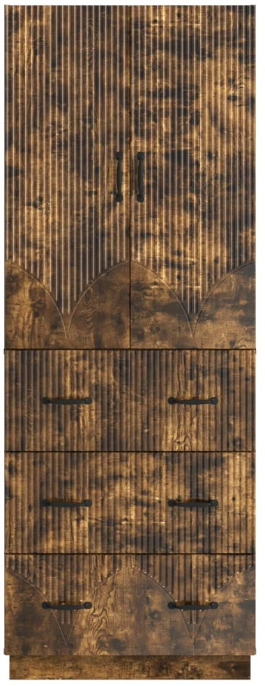 Spintelė 2 vnt. 66 x 34,5 x 87 cm Apdirbta mediena