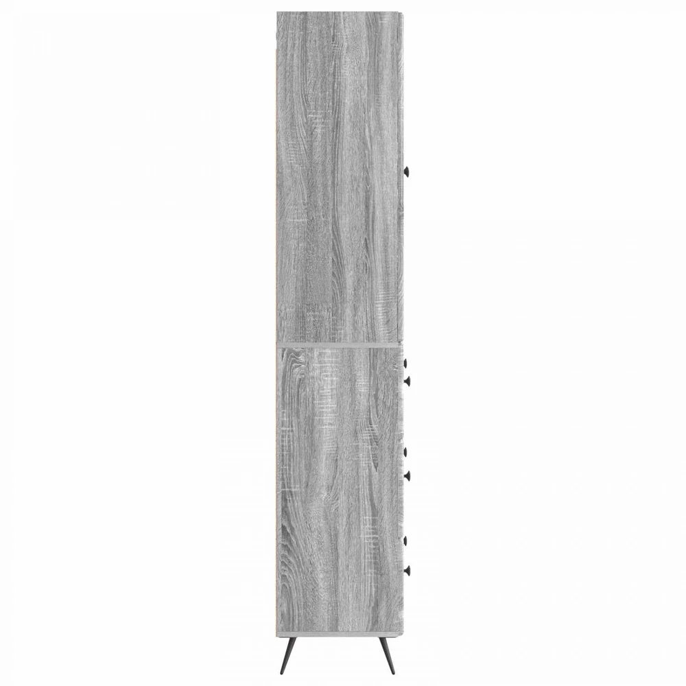 Spintelė 2 vnt. 66 x 34,5 x 90 cm Apdirbta mediena Pilka Sonoma