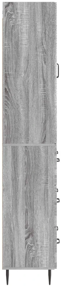 Spintelė 2 vnt. 66 x 34,5 x 90 cm Apdirbta mediena Pilka Sonoma