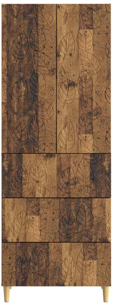 Spintelė 2 vnt. 66 x 34,5 x 90 cm Apdirbta mediena