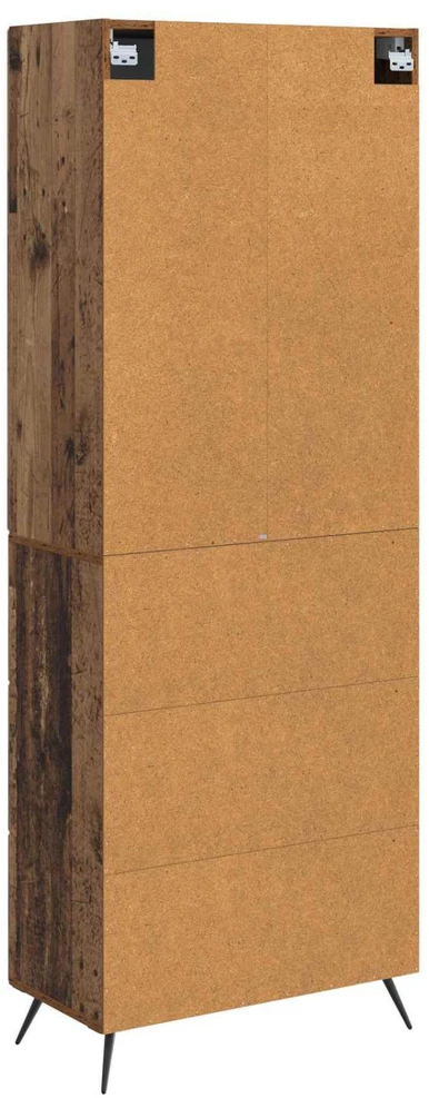 Spintelė 2 vnt. 66 x 34,5 x 90 cm Apdirbta mediena