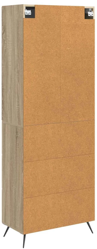Spintelė 2 vnt. 66 x 34,5 x 90 cm Apdirbta mediena