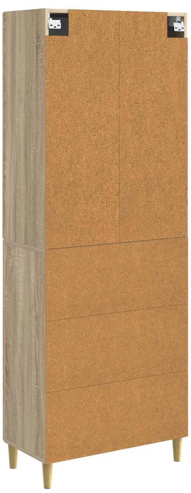 Spintelė 2 vnt. 66 x 34,5 x 90 cm Apdirbta mediena