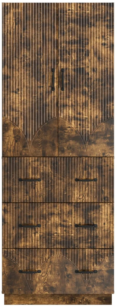 Spintelė 2 vnt. 66 x 34,5 x 87 cm Apdirbta mediena