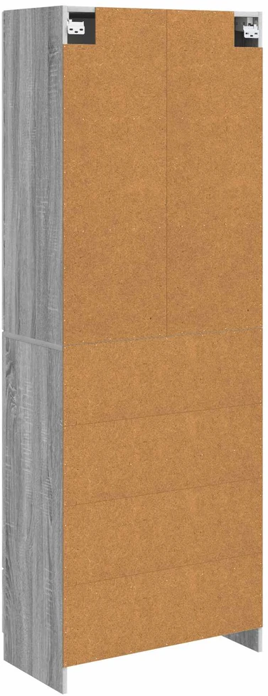 Spintelė 2 vnt. 66 x 34,5 x 87 cm Apdirbta mediena Pilka Sonoma