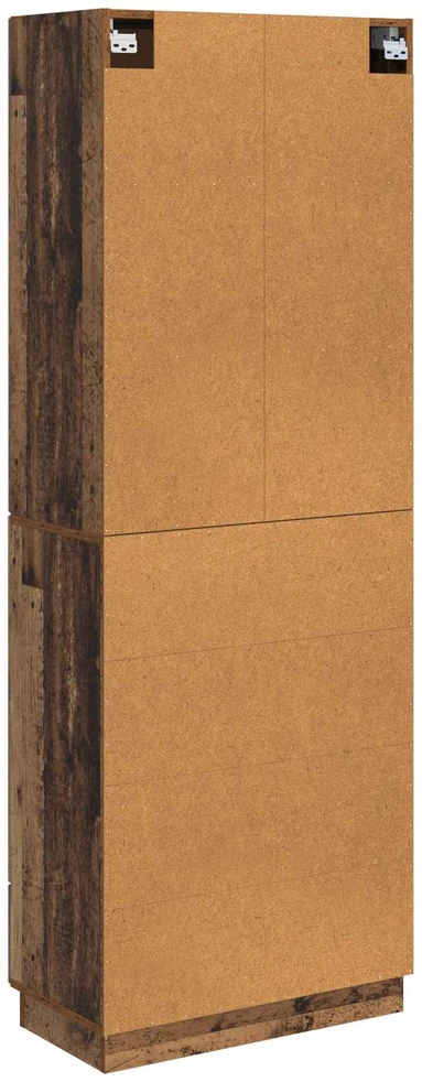 Spintelė 2 vnt. 66 x 34,5 x 87 cm Apdirbta mediena