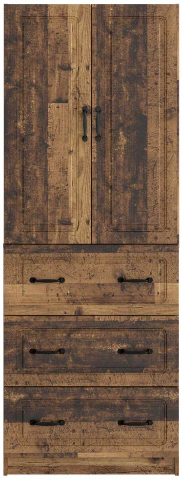 Spintelė 2 vnt. 66 x 34,5 x 87 cm Apdirbta mediena