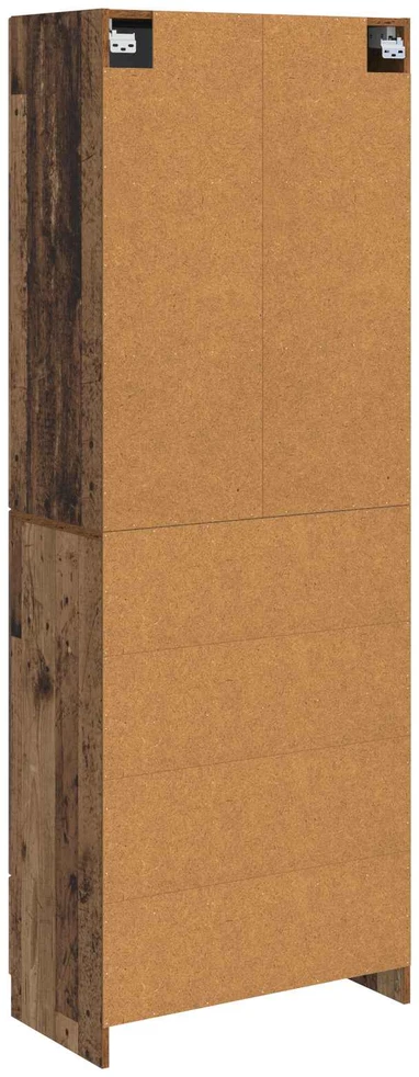 Spintelė 2 vnt. 66 x 34,5 x 87 cm Apdirbta mediena