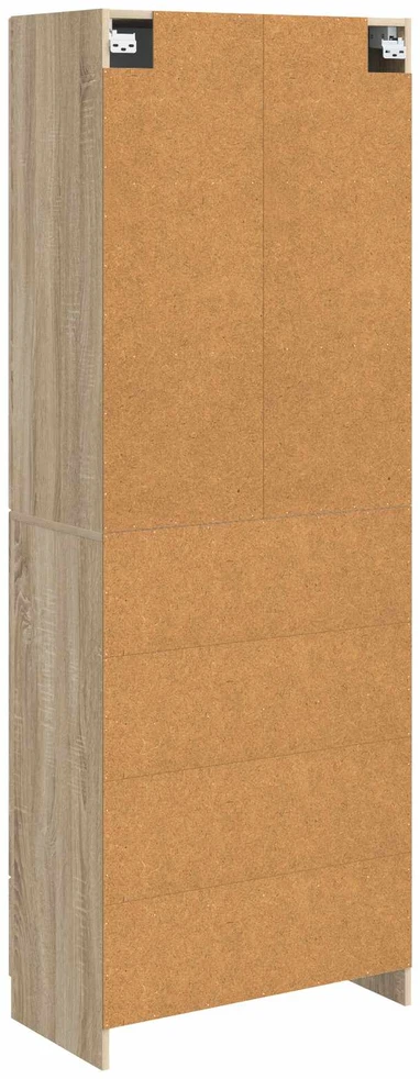 Spintelė 2 vnt. 66 x 34,5 x 87 cm Apdirbta mediena