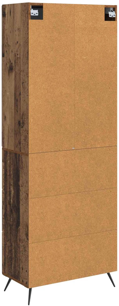 Spintelė 2 vnt. 66 x 34,5 x 90 cm Apdirbta mediena