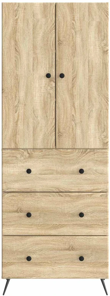 Spintelė 2 vnt. 66 x 34,5 x 90 cm Apdirbta mediena