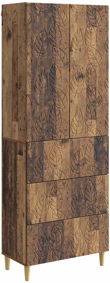 Spintelė 2 vnt. 66 x 34,5 x 90 cm Apdirbta mediena