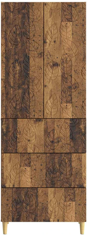Spintelė 2 vnt. 66 x 34,5 x 90 cm Apdirbta mediena