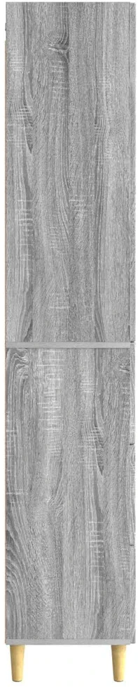Spintelė 2 vnt. 66 x 34,5 x 90 cm Apdirbta mediena Pilka Sonoma