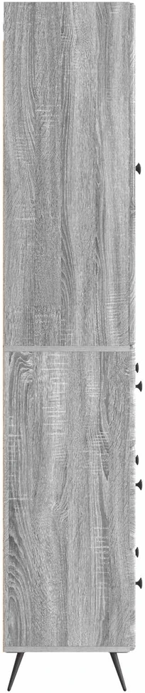 Spintelė 2 vnt. 66 x 34,5 x 90 cm Apdirbta mediena Pilka Sonoma
