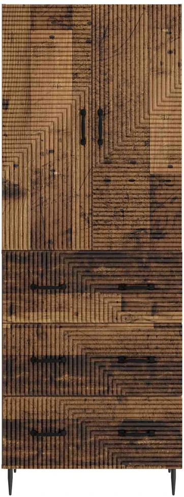 Spintelė 2 vnt. 66 x 34,5 x 90 cm Apdirbta mediena
