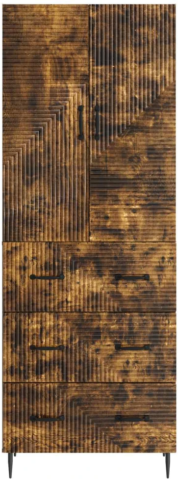 Spintelė 2 vnt. 66 x 34,5 x 90 cm Apdirbta mediena