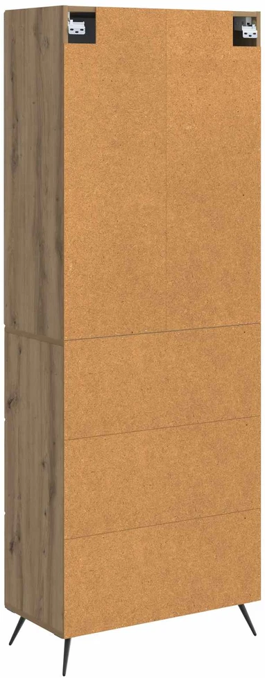 Spintelė 2 vnt. 66 x 34,5 x 90 cm Apdirbta mediena