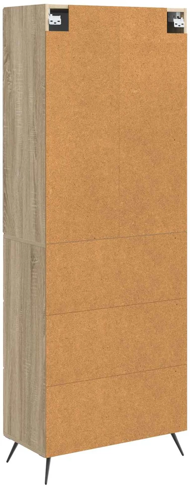 Spintelė 2 vnt. 66 x 34,5 x 90 cm Apdirbta mediena