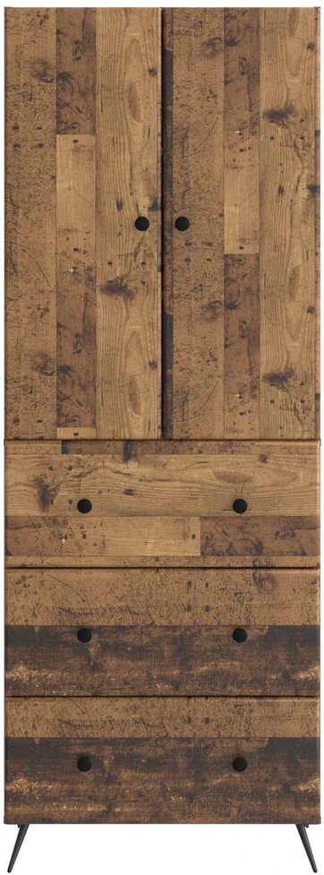 Spintelė 2 vnt. 66 x 34,5 x 90 cm Apdirbta mediena