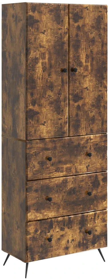 Spintelė 2 vnt. 66 x 34,5 x 90 cm Apdirbta mediena