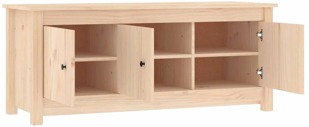 Spintelė batams, 110x38x45,5cm, pušies medienos masyvas