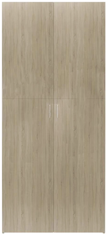 Spintelė batams, ąžuolo, 80x35,5x180cm, apdirbta mediena