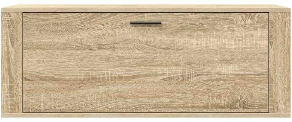 Spintelė batams, ąžuolo spalvos, 100x35x38cm, apdirbta mediena