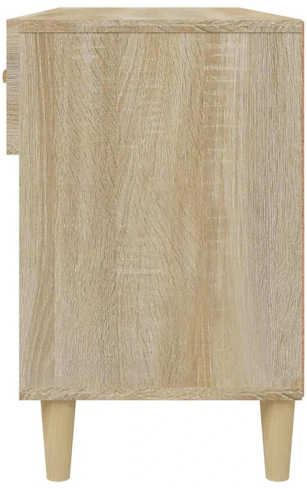 Spintelė batams, ąžuolo spalvos, 102x35x55cm, apdirbta mediena