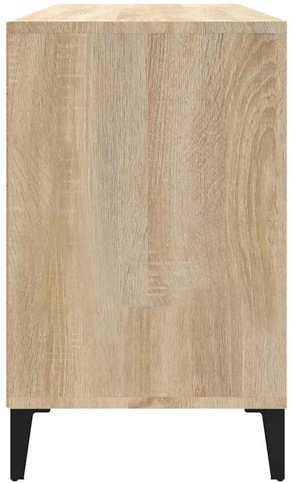 Spintelė batams, ąžuolo spalvos, 102x36x60cm, apdirbta mediena