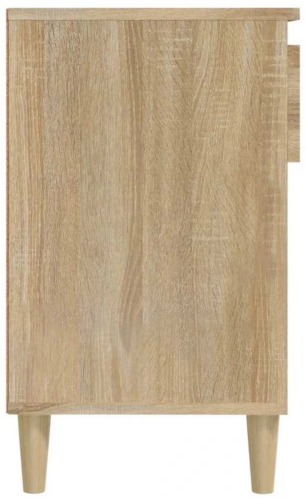 Spintelė batams, ąžuolo spalvos, 102x36x60cm, apdirbta mediena