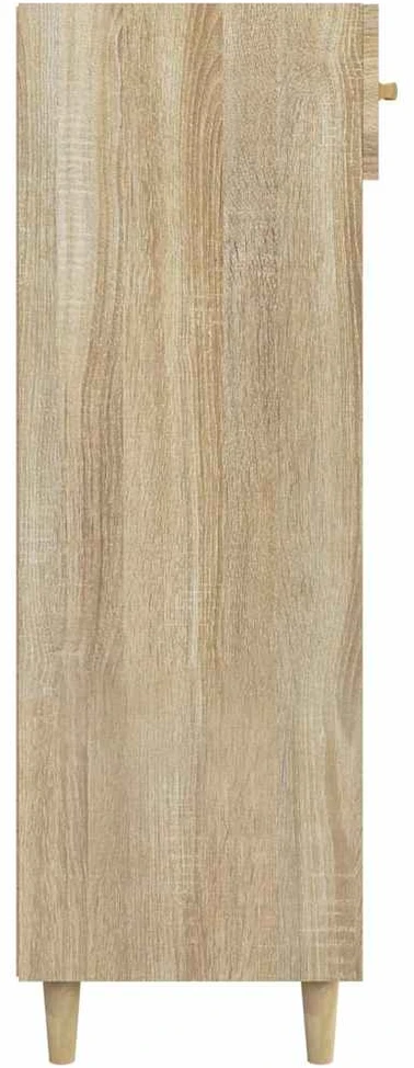 Spintelė batams, ąžuolo spalvos, 60x35x105cm, apdirbta mediena