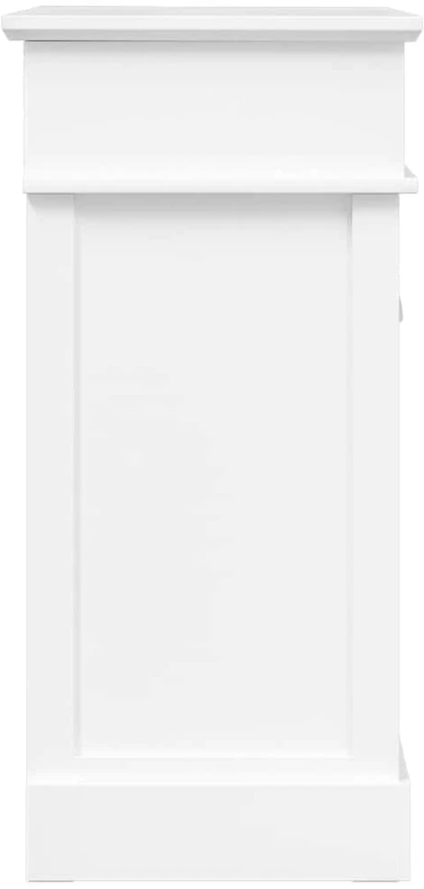 Spintelė batams, baltos sp., 50x28x58cm, paulovnijos mediena