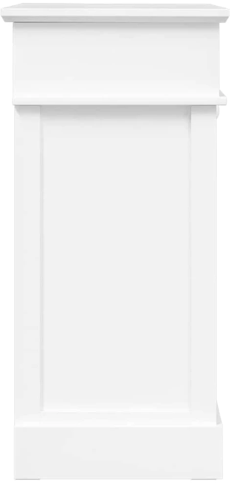 Spintelė batams, baltos sp., 50x28x58cm, paulovnijos mediena