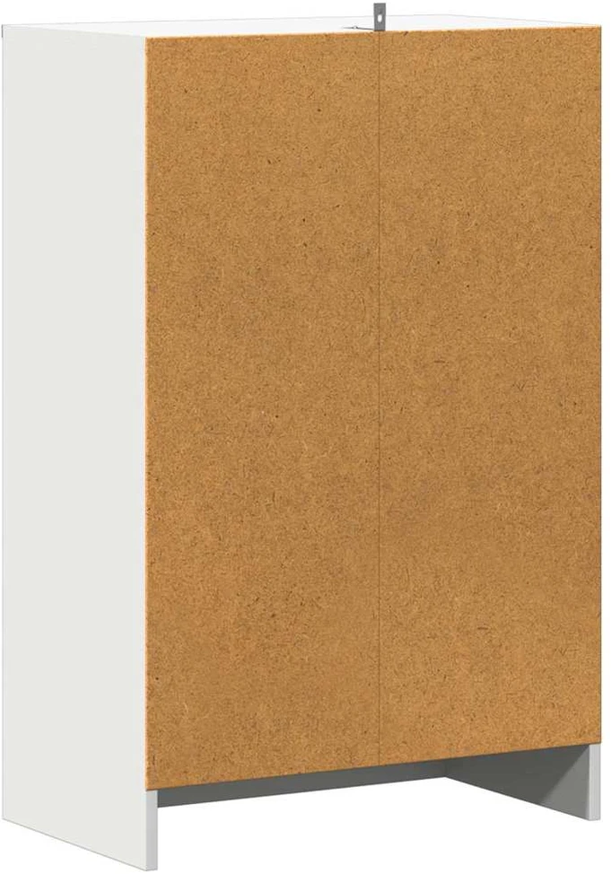 Spintelė batams, baltos spalvos, 60x35x92cm, apdirbta mediena