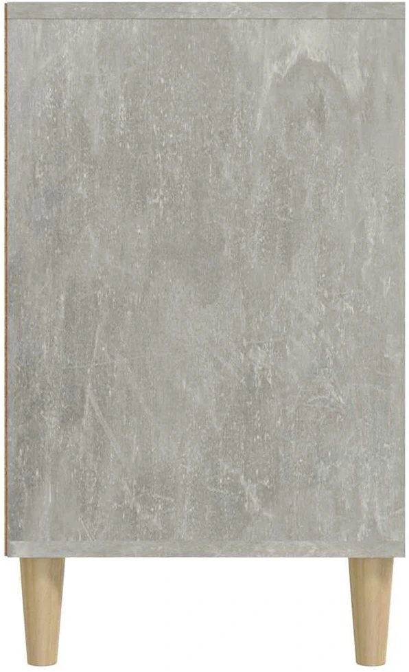 Spintelė batams, betono pilka, 102x36x60cm, apdirbta mediena