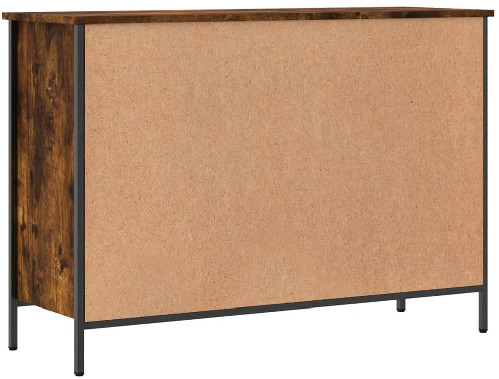 Spintelė batams, dūminio ąžuolo, 100x35x70cm, apdirbta mediena