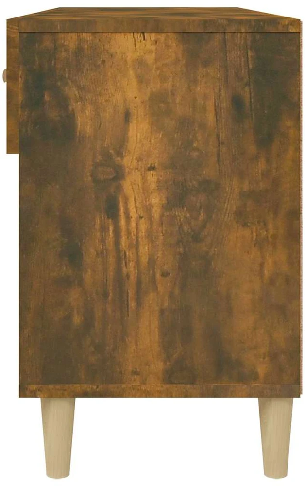 Spintelė batams, dūminio ąžuolo, 102x35x55cm, apdirbta mediena