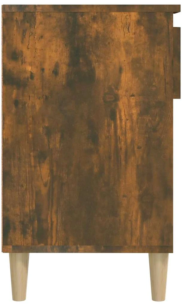 Spintelė batams, dūminio ąžuolo, 102x36x60cm, apdirbta mediena