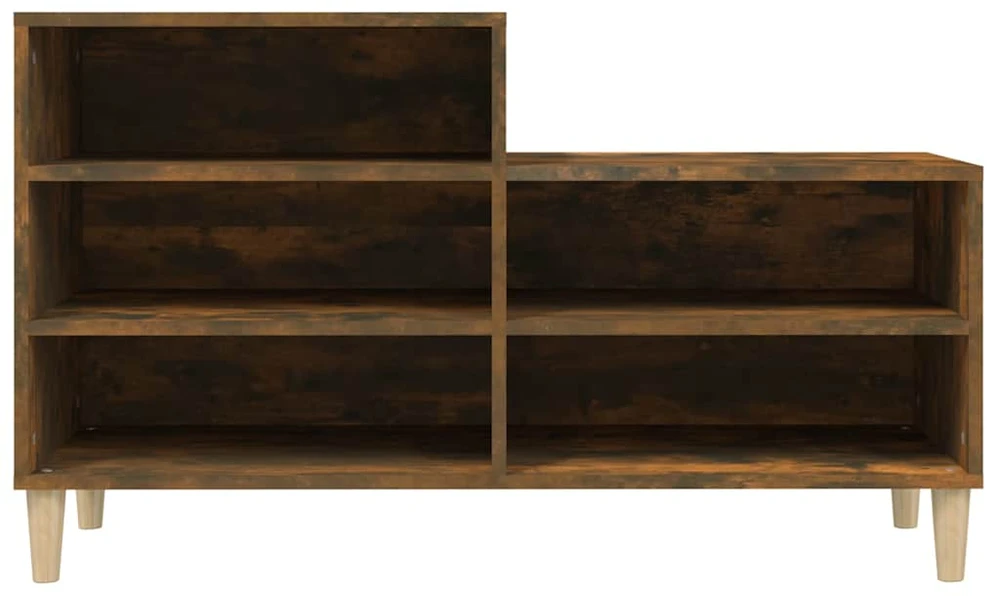 Spintelė batams, dūminio ąžuolo, 102x36x60cm, apdirbta mediena