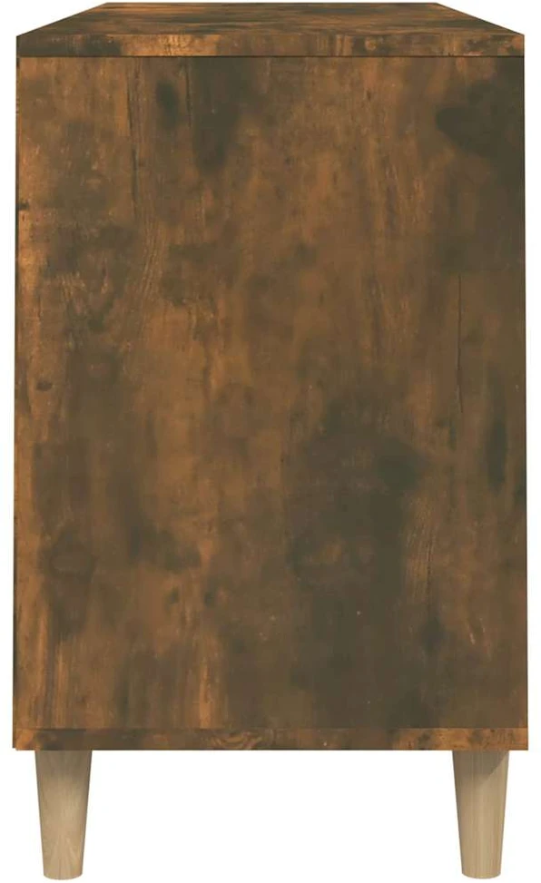Spintelė batams, dūminio ąžuolo, 102x36x60cm, apdirbta mediena
