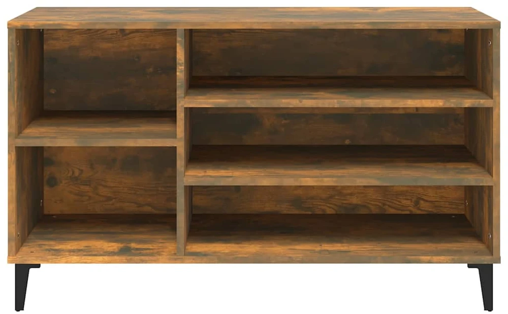 Spintelė batams, dūminio ąžuolo, 102x36x60cm, apdirbta mediena