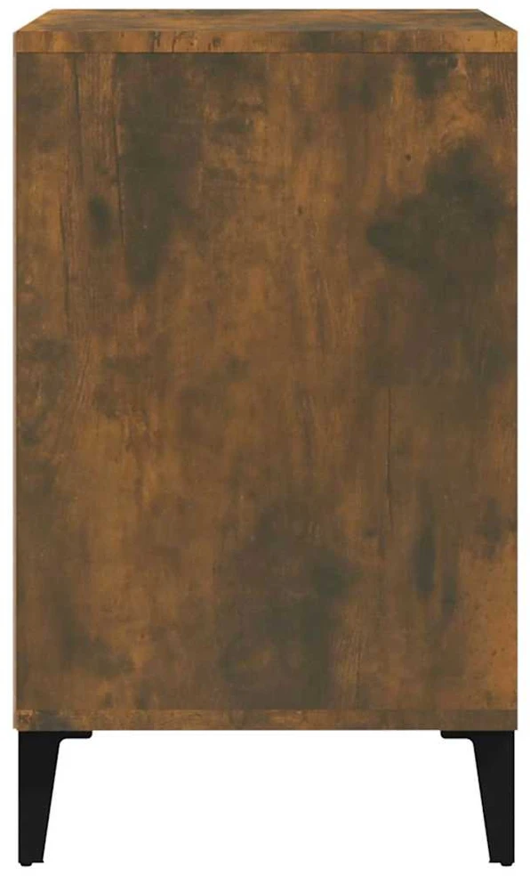 Spintelė batams, dūminio ąžuolo, 102x36x60cm, apdirbta mediena