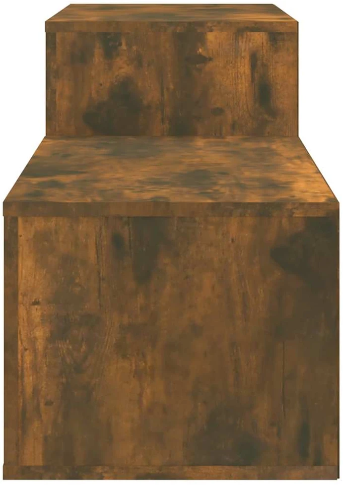 Spintelė batams, dūminio ąžuolo, 150x35x45cm, apdirbta mediena
