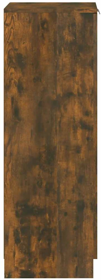 Spintelė batams, dūminio ąžuolo, 30x35x100cm, apdirbta mediena