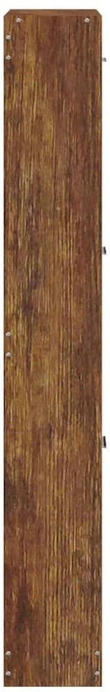 Spintelė batams, dūminio ąžuolo, 59x17x108cm, apdirbta mediena