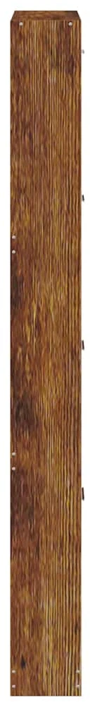 Spintelė batams, dūminio ąžuolo, 59x17x150cm, apdirbta mediena