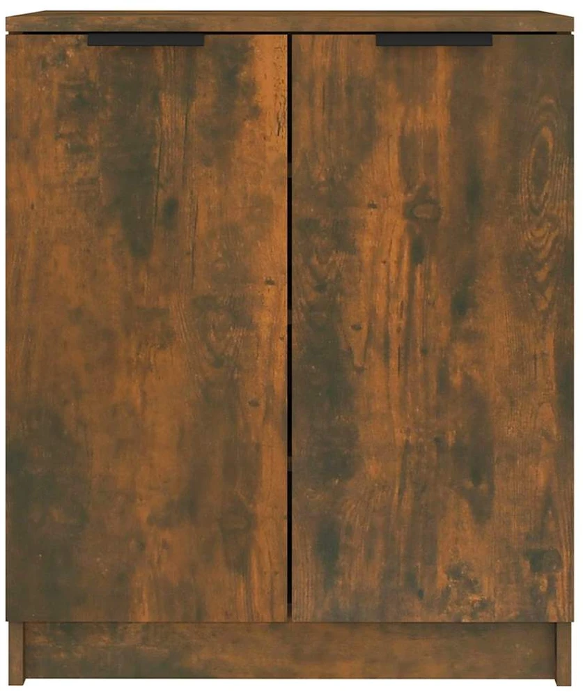 Spintelė batams, dūminio ąžuolo, 59x35x70cm, apdirbta mediena