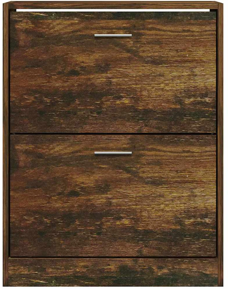 Spintelė batams, dūminio ąžuolo, 63x24x81cm, apdirbta mediena