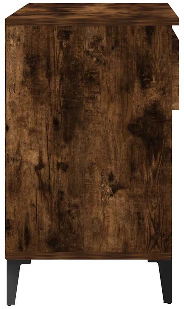 Spintelė batams, dūminio ąžuolo, 70x36x60cm, apdirbta mediena